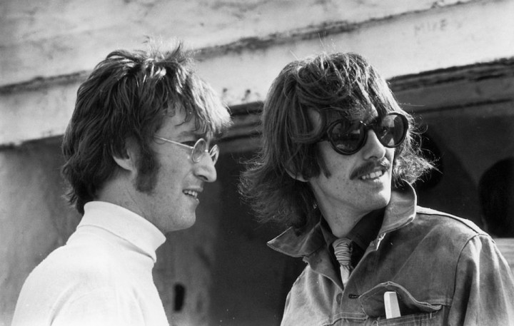 George Harrison And John Lennon