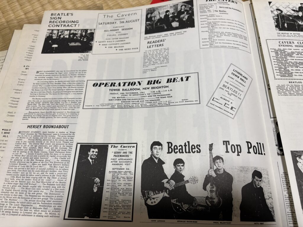 デビュー前のBeatles関連記事集（ニュースファイル）2