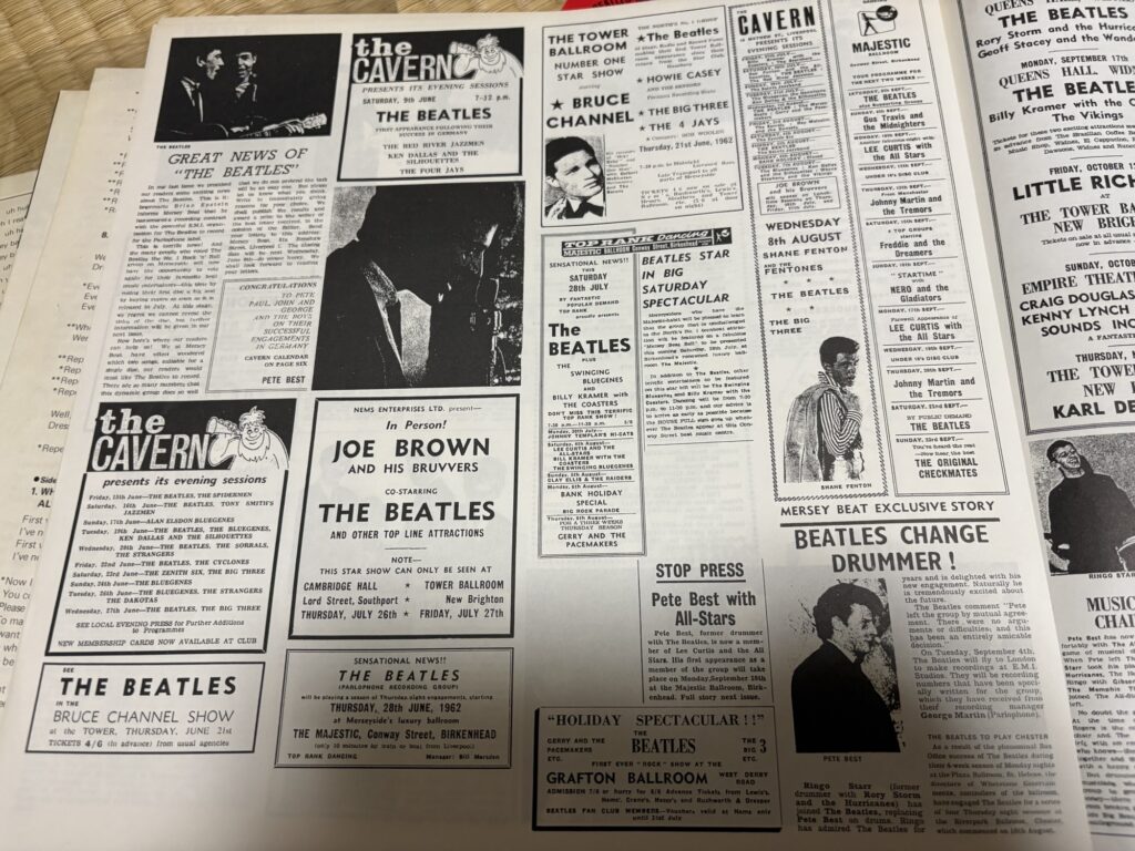 デビュー前のBeatles関連記事集（ニュースファイル）4