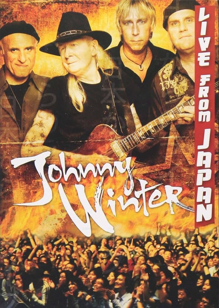 Johnny Winter日本公演DVDジャケット