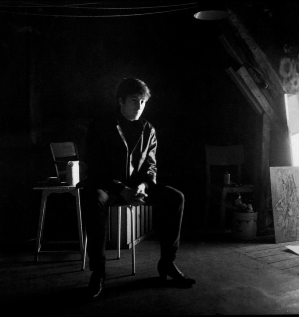 At Stuart Sutcliffe's Atelier