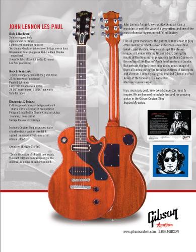 Gibson Les Paul Junior John Lennon Signature Model