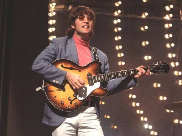 John Lennon and Epiphone casino