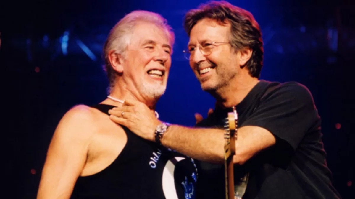 2003年、John Mayallの70歳バースデーライブでの二人