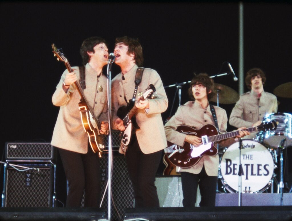 Shea Stadiumの時のBeatles