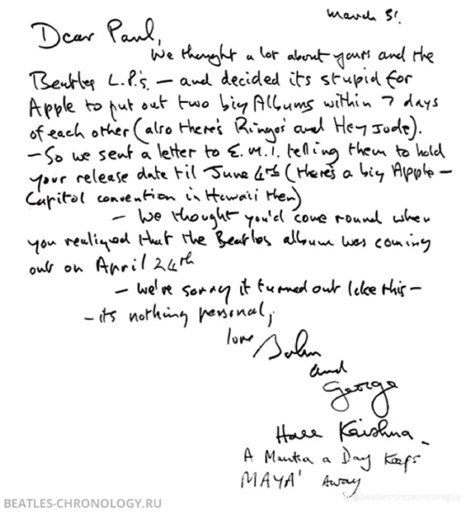 Johnが書いたPaulへの手紙